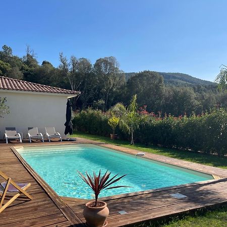 Magnifique Villa Recente Entre Mer Et Montagne Situee Entre Ajaccio Et Porticcio Cauro Luaran gambar
