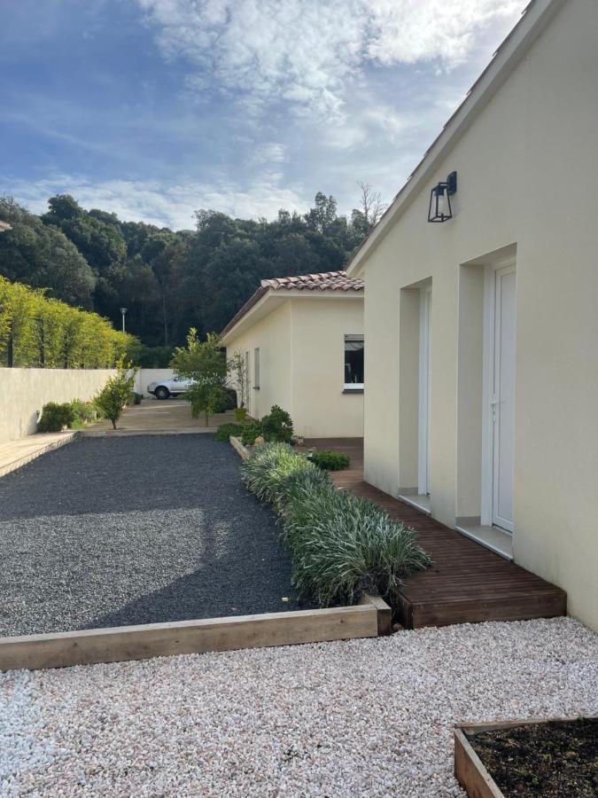 Magnifique Villa Recente Entre Mer Et Montagne Situee Entre Ajaccio Et Porticcio Cauro Luaran gambar